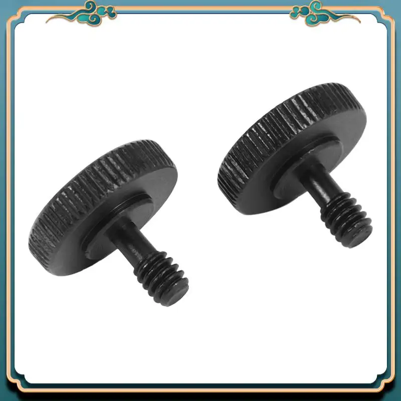 كاميرا ABJG-Thumb المسمار 1/4 بوصة Thumbscrew L قوس المسمار محول تركيب الجزء السفلي 1/4 بوصة-20 أنثى الموضوع (عبوة من 40)