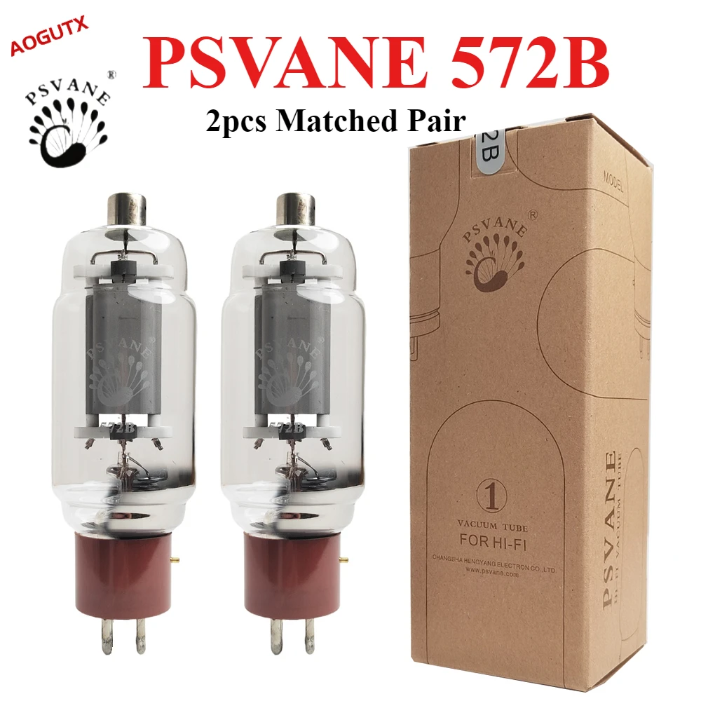 PSVANE 572B Vacuum Tube Replace HIFI Audio Valve Electron Tube for Oscillation and Power Amplification in Wireless DevicesAogutx