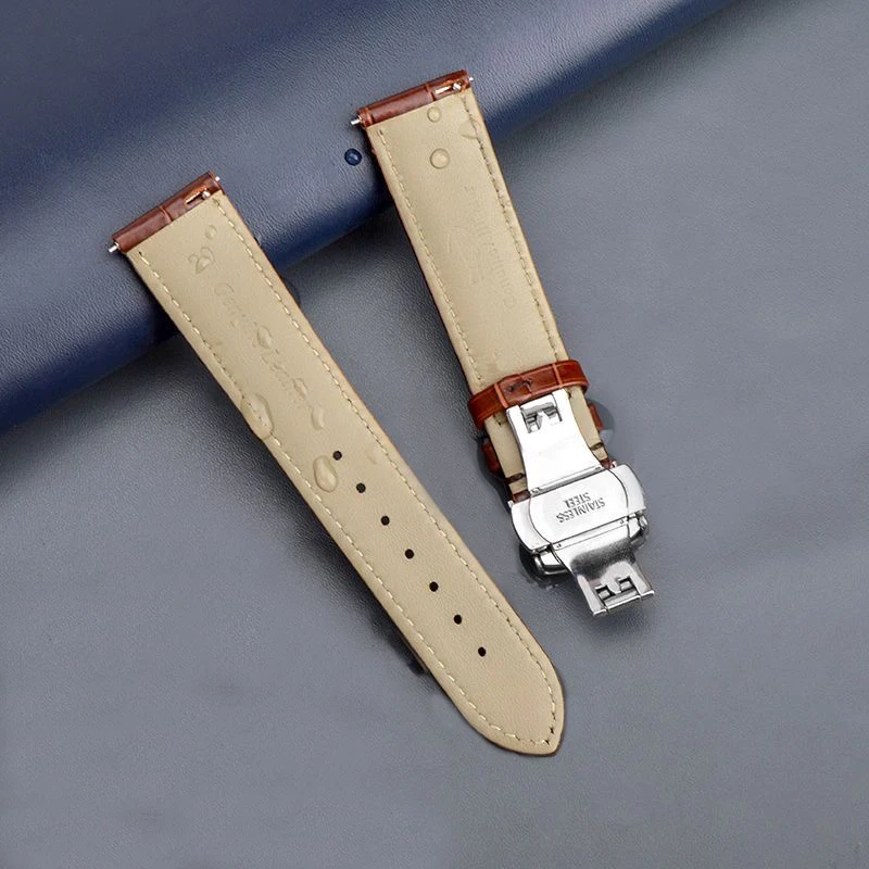 *true genuine*  Watch Strap  Quick Release Full Grain Leather Watch Band Top Quality 12 13 14 15 16 17 18 19 20 21 22 23 24 mm