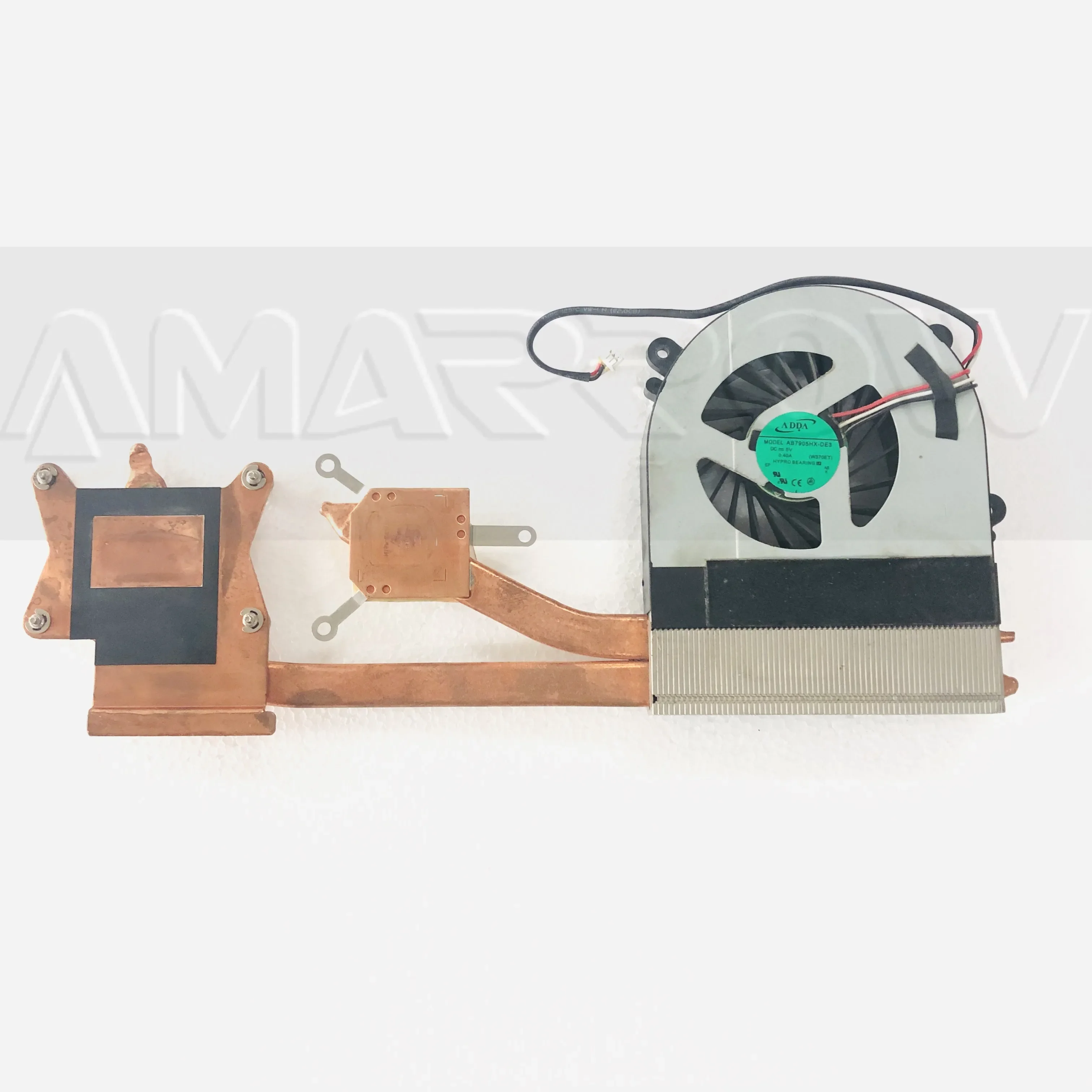 Imagem -02 - Ventilador de Refrigeração Original para Cpu de Laptop Dissipador de Calor para Clevo K590s Cw3s50 K650s K650c K660e K790s W370 W370ss W370n W370et W370ss W370sk