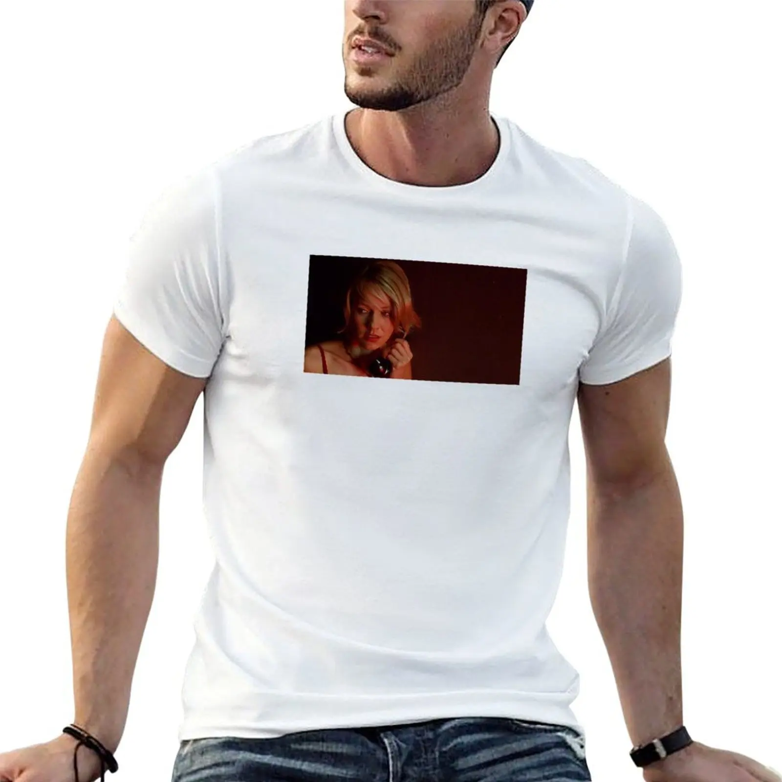 mulholland drive T-Shirt anime heavyweights plain t shirts men