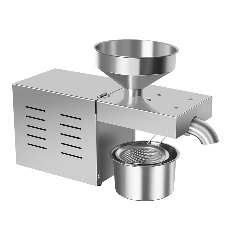 R3業務用自動ミニオイルプレス機、ひまわり油とパーム油のコールドプレス抽出機が大幅割引中（産業向け）