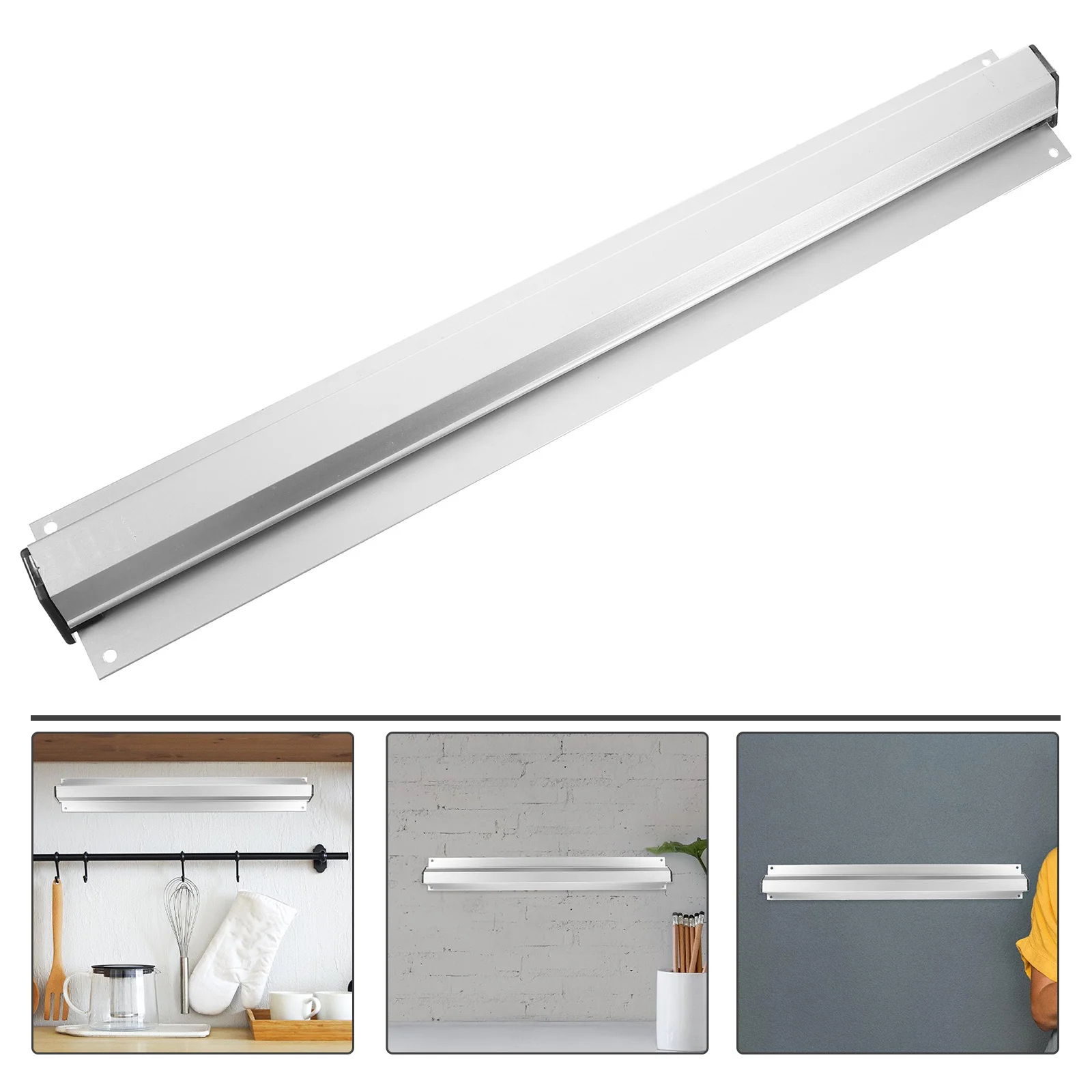 

Restaurant Order Holder Aluminum Slide Ticket Rack Kitchen Receipt Paper Note Clip Organizer Slide Ticket Holder