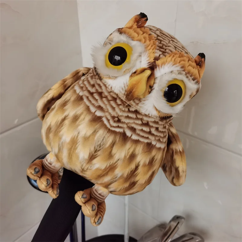 Owl Driver Head Cover Plush Golf Club 460cc Wood Headcover For Man Women