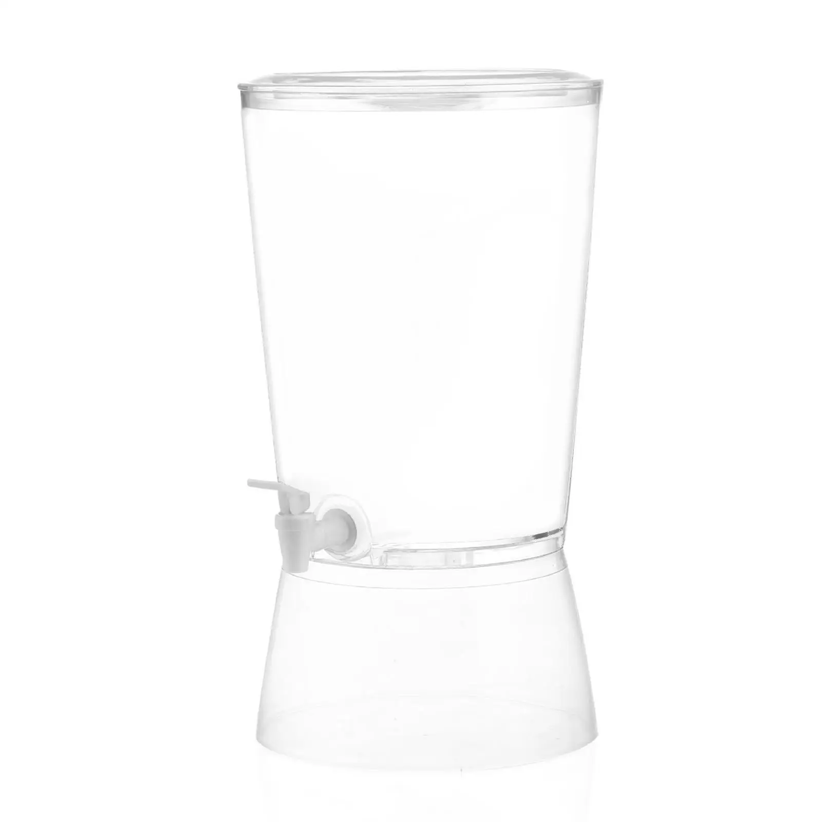 Drink Dispenser with Faucet Clear with Stand Water Bottle Kitchen Bottle Pot