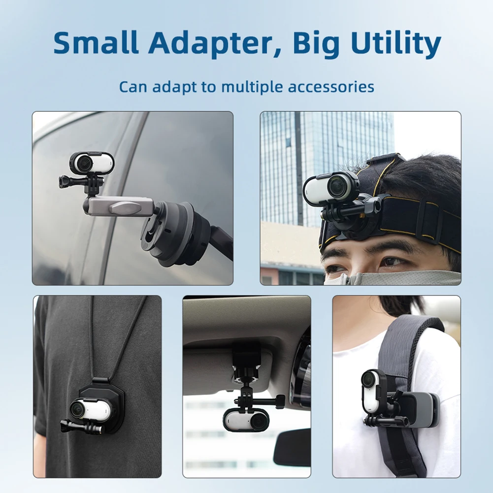 Multifunctional Adapter Protective Frame for Insta360 GO 3/GO 3S Mount Adapter Bracket Stabilizer Expansion Camera Accessories