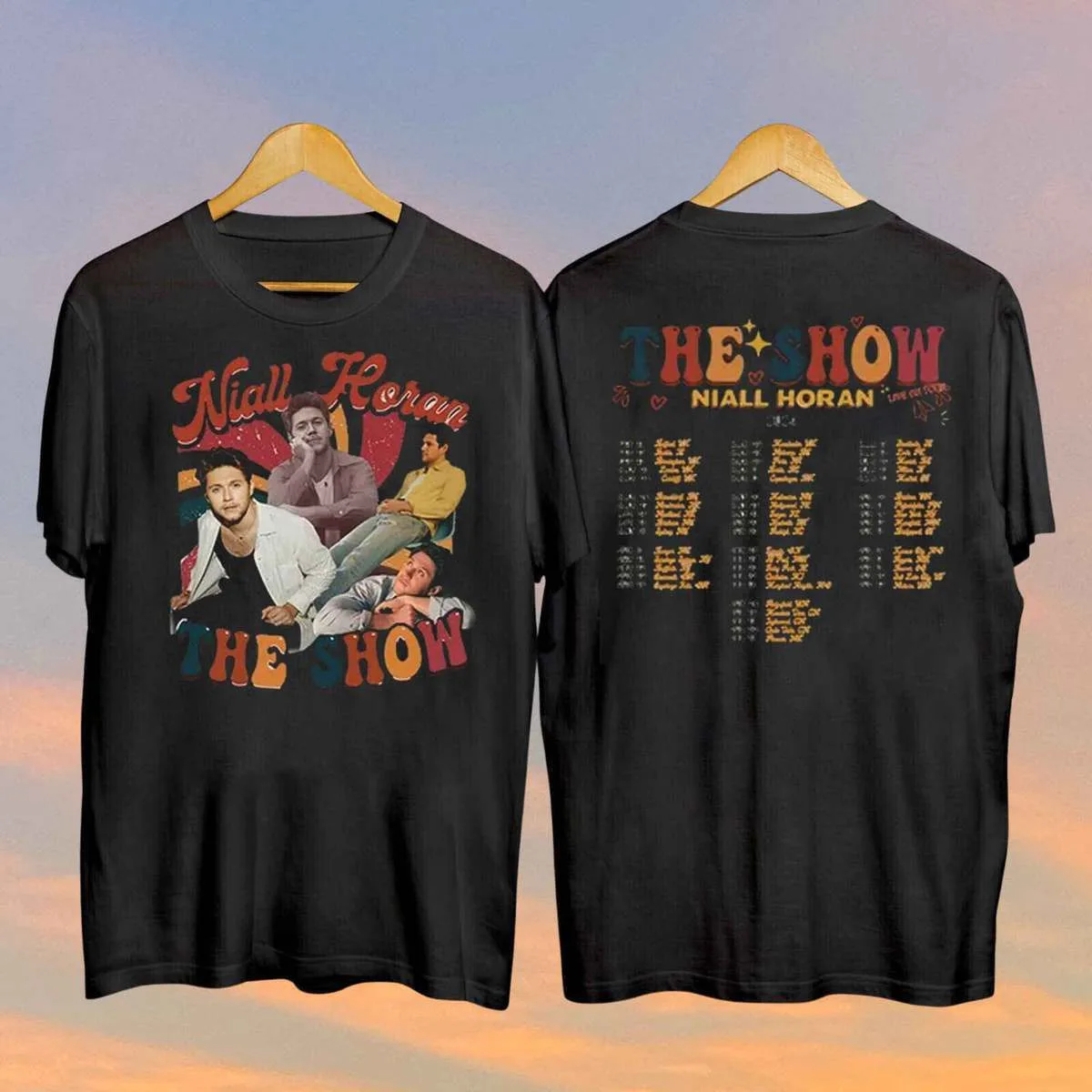 

Niall Horan The Show Live On Tour 2024 Shirt All Size S-5XL Gift Fans