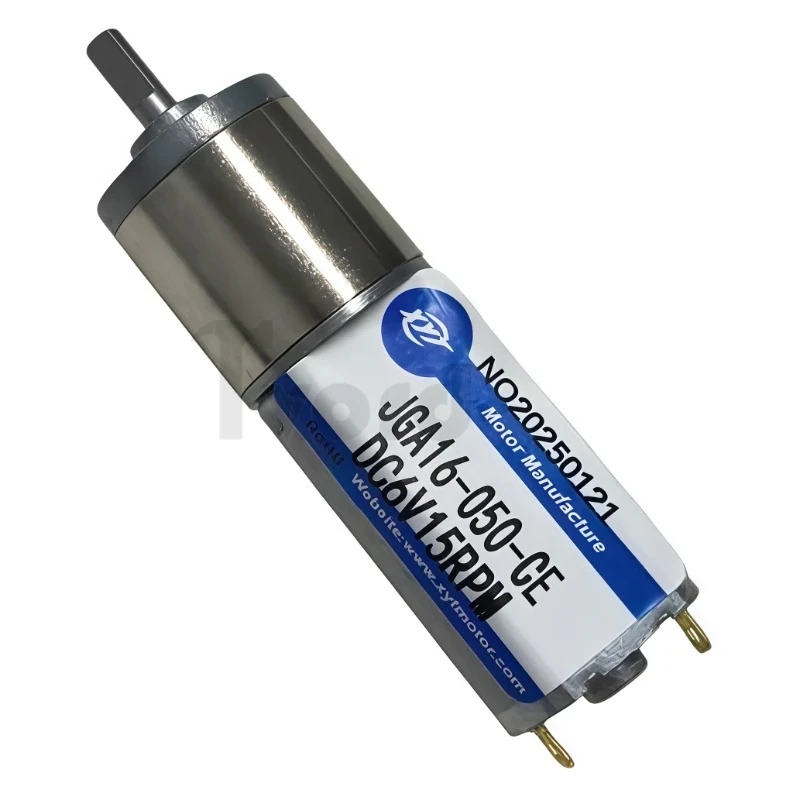 DC 6V 12V Gear Motor 12 - 923RPM CW CCW Speed Reduction Gearbox Motor JGA16-050 Electric Engine DIY Accessories Car Boat Model