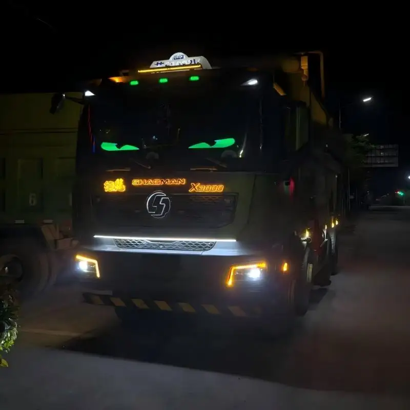 

New Design Specially Used For SHACMAN Truck "Silvery Letter" Luminous Character 100% Match Original Quality No Power Consumption