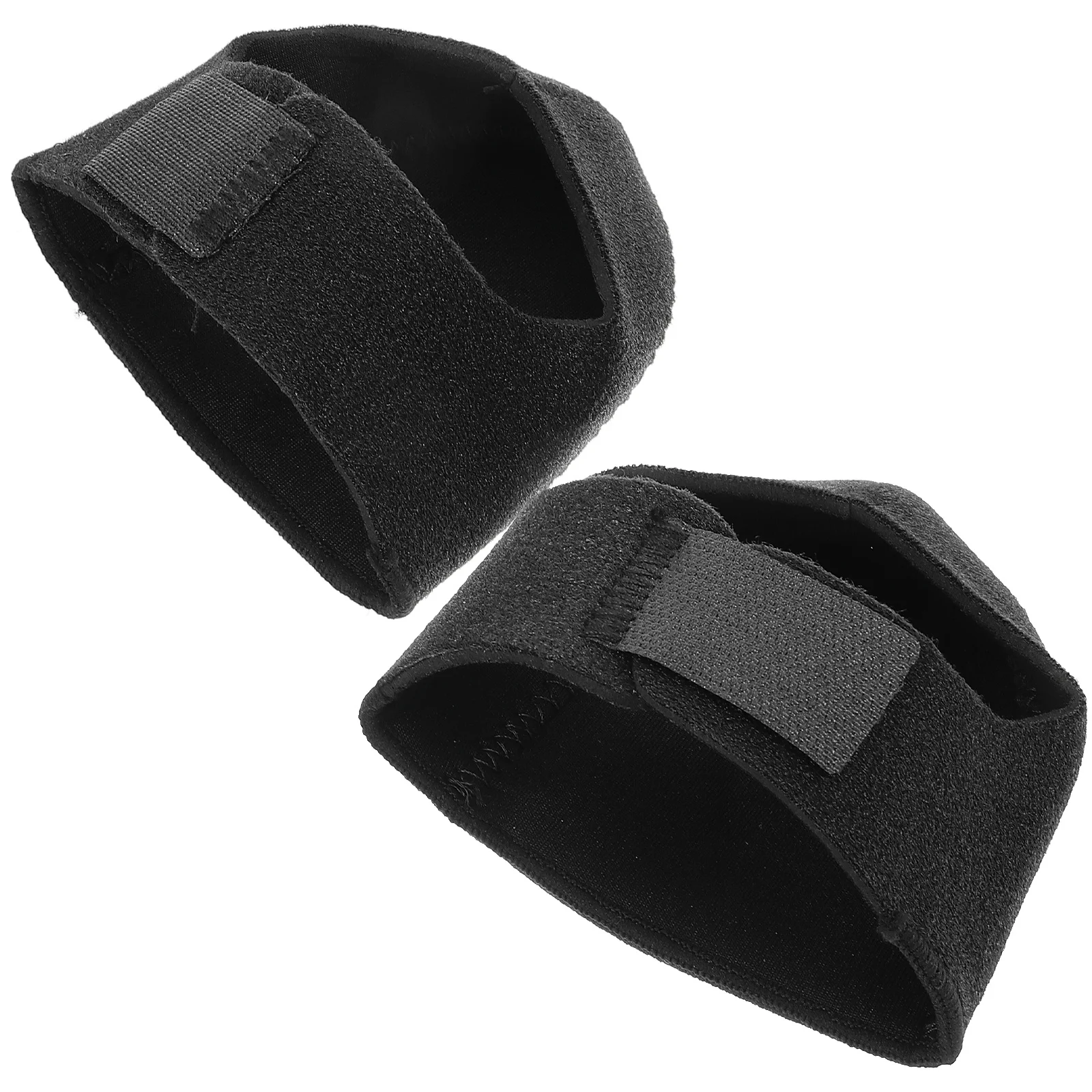 1 زوج حامي كعب المضادة للانزلاق متعددة الاستخدام وسادة مرنة مريحة المشي امتصاص الصدمات قابلة لإعادة الاستخدام قابل للغسل المطاط