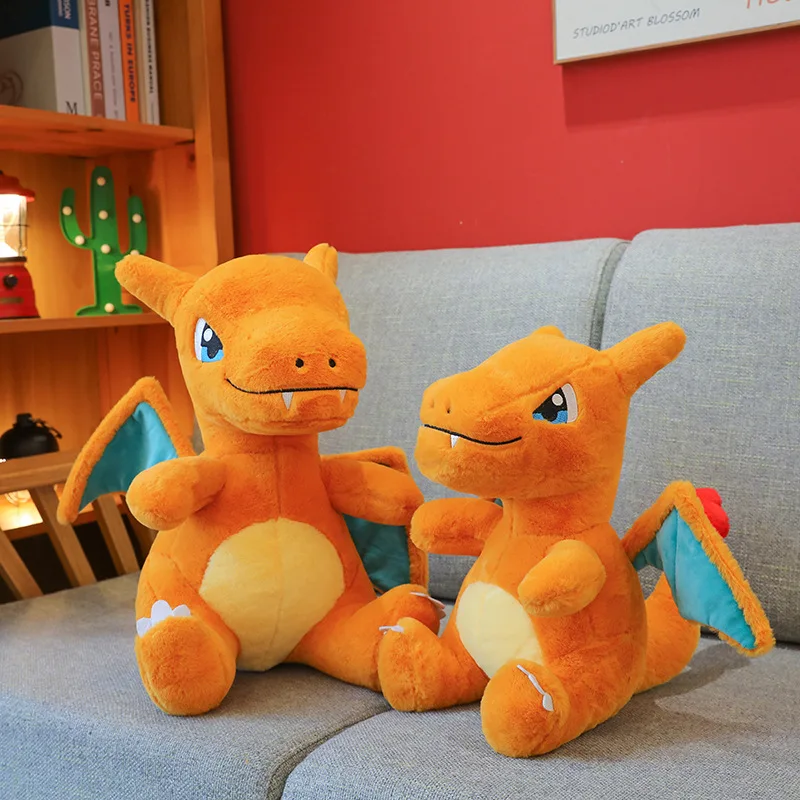 Juguete de peluche de Pokémon para niño, muñeco de dragón de ala grande, almohada suave Digital, regalo de cumpleaños