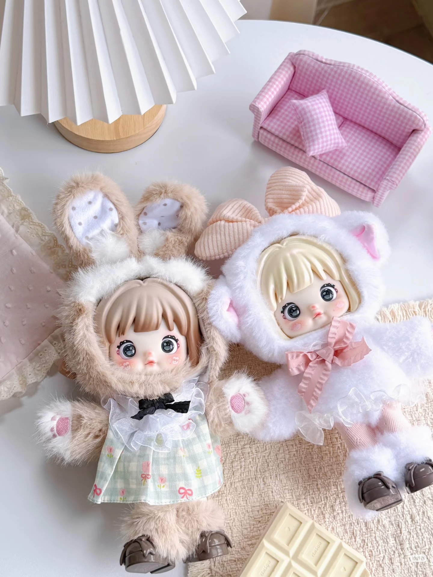 

Коллекционная фигурка-кролик Sure Fun Nommi Forest Country Series в слепой коробке, настольное украшение, игрушка-подарок для девочек