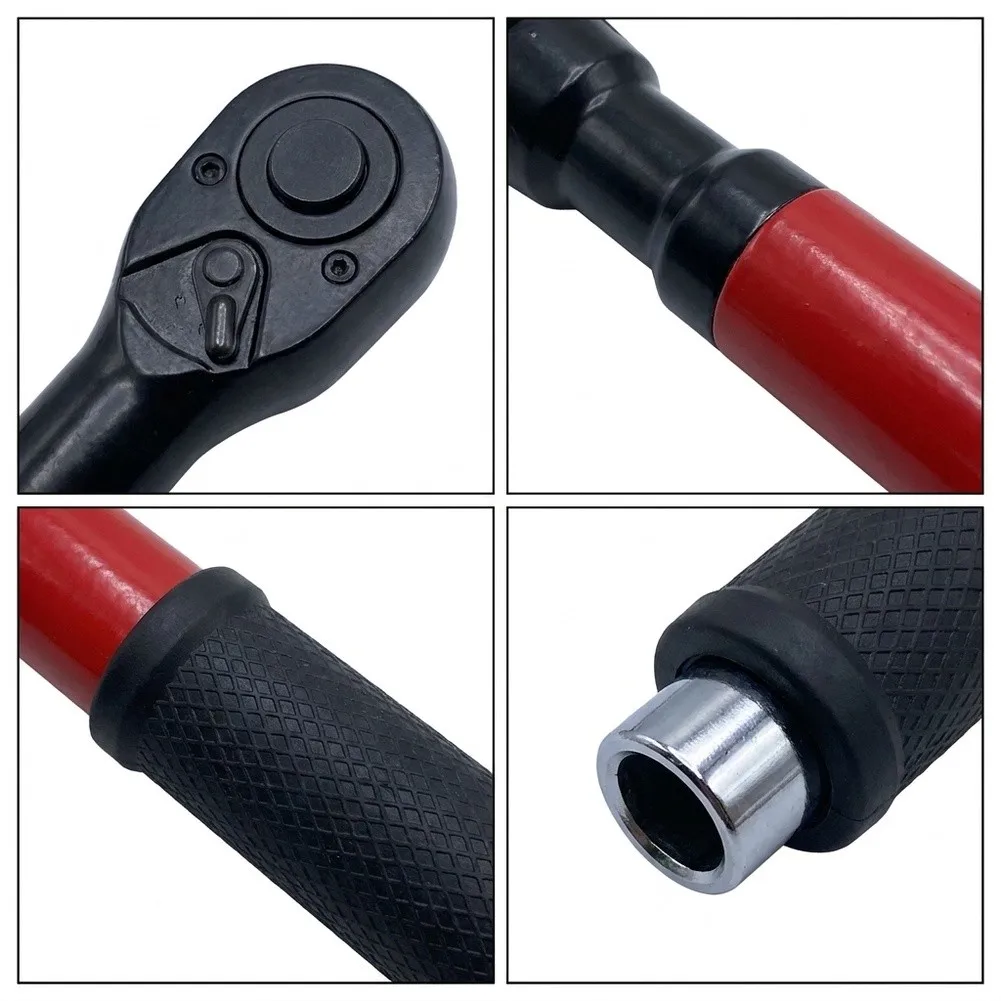 Three-function Automatic Hand Wrench High Rotary Tool Extender Tool Slim Design For Auto Repair Fast Head Switching