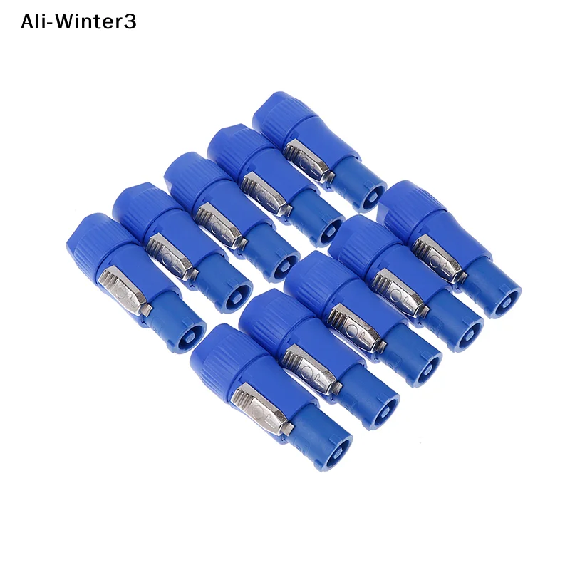 

【YY】10Pcs 2025 New NAC3FCA Speakon Plug 3 PIN Male Powercon Connector 20A 250V AC Power Plug