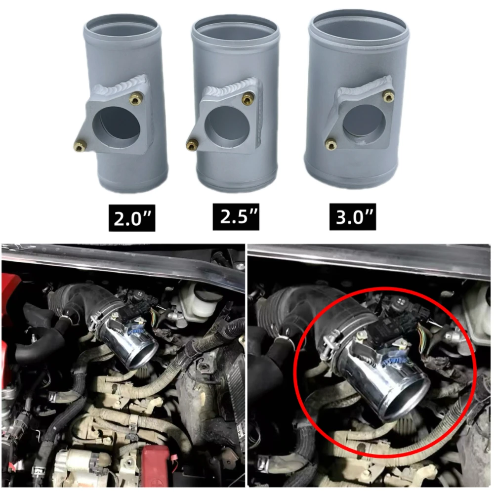 51 مللي متر/63 مللي متر/76 مللي متر تدفق الهواء الاستشعار محول كمية متر قاعدة تثبيت محول تدفق الهواء لتويوتا مازدا 6 لسوبارو سوزوكي 2 "/2.5"/3" #2