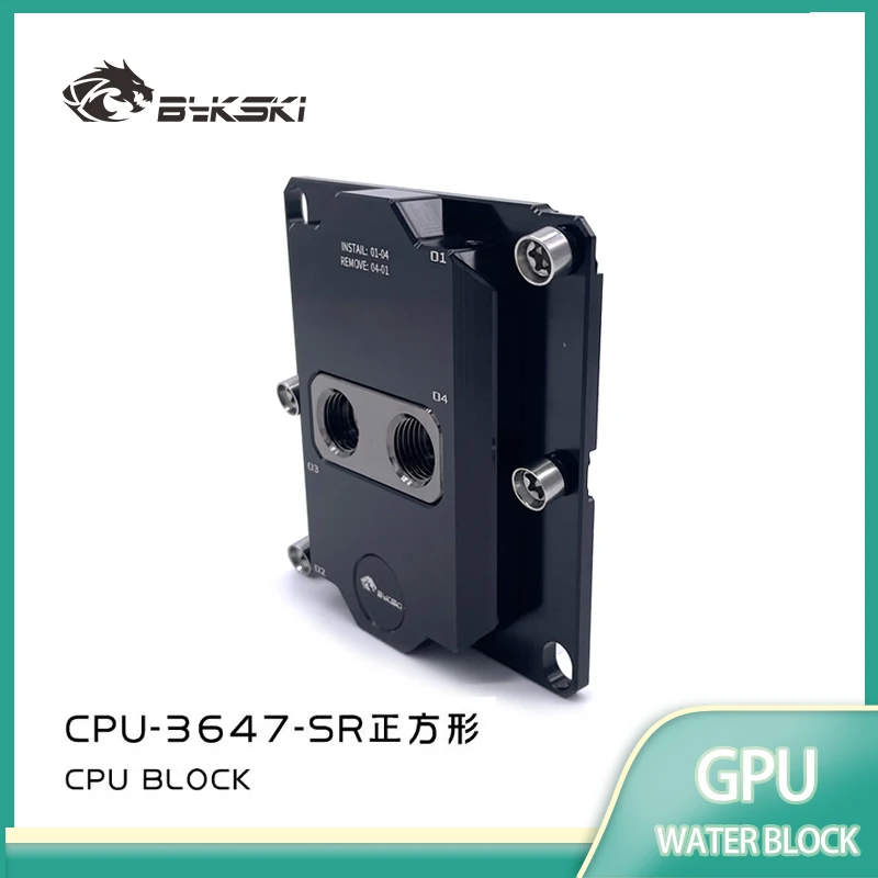 

Bykski CPU Water Block Use for Intel LGA 3647 Socket / Copper Metal Server Workstation Liquid Cooling Radiator CPU-3647-SR