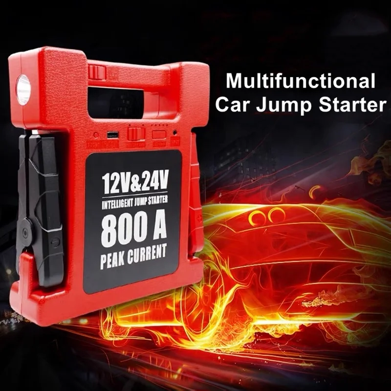 Charmex Jump Starter Professional 12V 24V 24000mAh Booster With Power Bank Emergency Jump Starter Diagnostic Tools