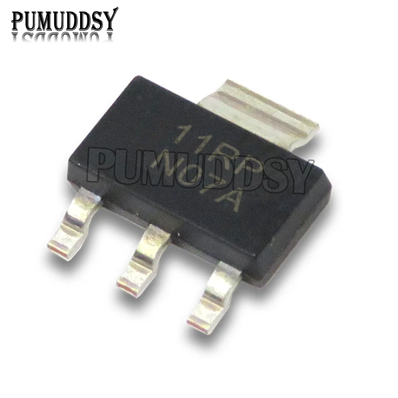 10PCS LM317AEMPX SOT-223 N07A  LM317 LM317AEMP LM317A SOT Transistor SOT223