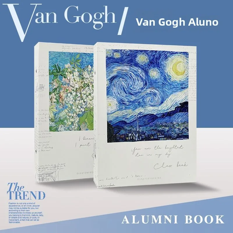 van-gogh-starry-night-commemorative-album-color-pages-hand-drawn-middle-school-student-memory-book-diary-pages-for-boys-and-g