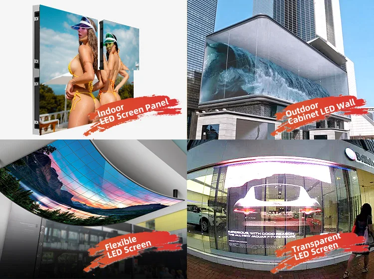 IP65 Outdoor Led Naked Eye 3D Led Display P4 P5 P6 P8 P10 Outdoor Digital Billboard Led Display Advertising Screen