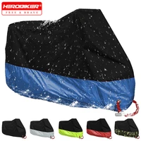 Cubierta impermeable para motocicleta, cubierta de tela resistente al desgaste para todas las estaciones, protección UV para exteriores e interiores, Scooter 190T