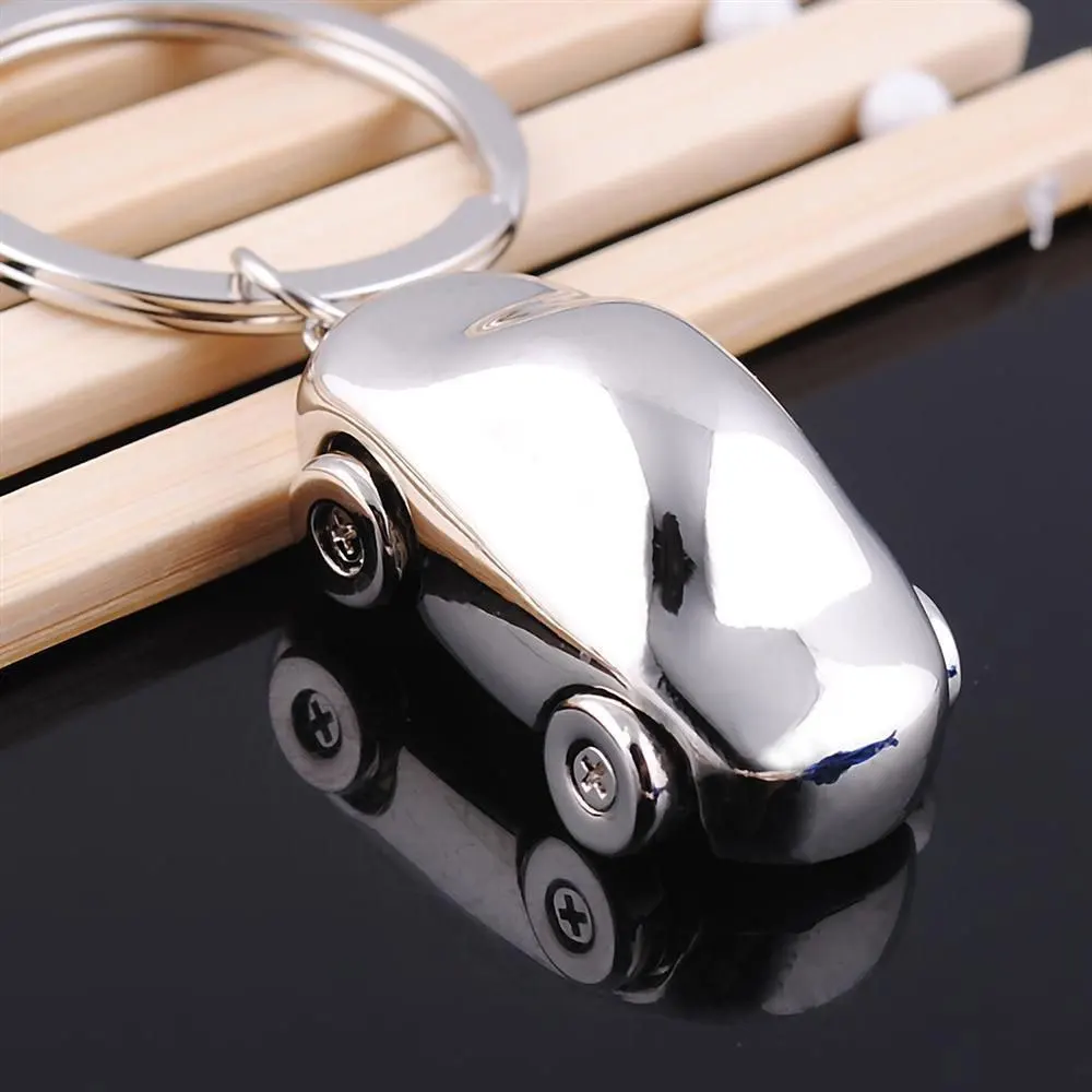 

1Pc Universal New Design Cool Metal Keychain Car Keychain Key Ring Chain Color Pendant Decorative Hooks Car Interior Accessories