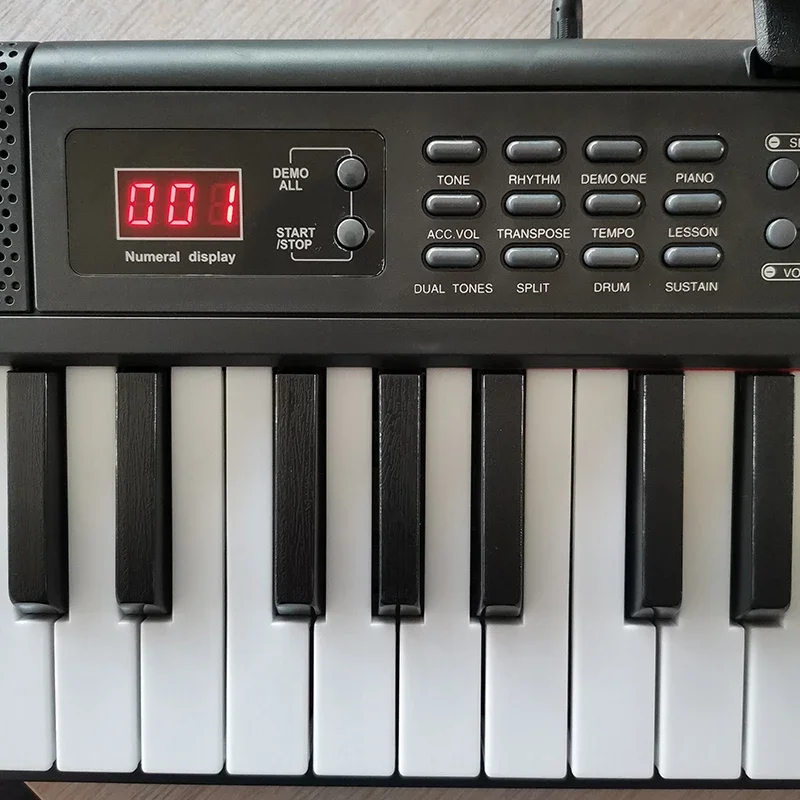 Hot Piano Keyboard With 88 Keys Metronome Dual Voice Dual Chord Electronic Organ For Music Beginner