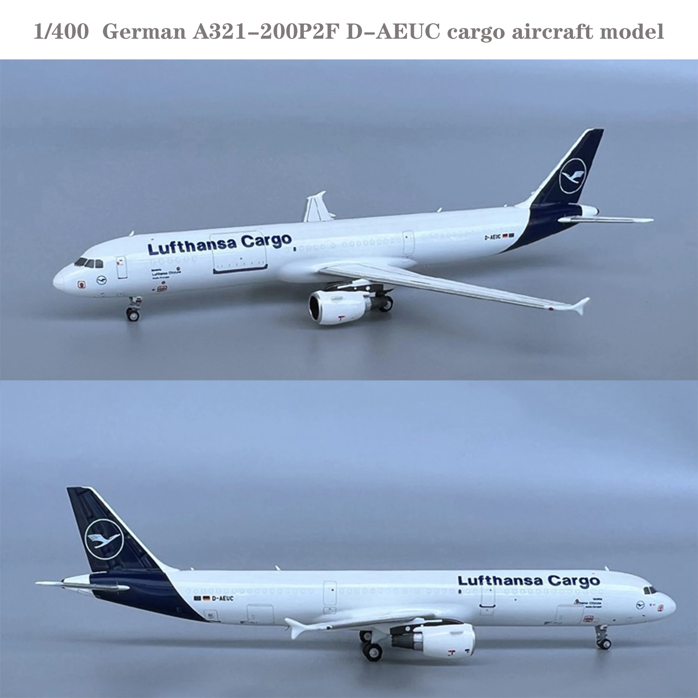 1/400 NG13038 German A321-200P2F D-AEUC cargo aircraft model  Alloy collection model