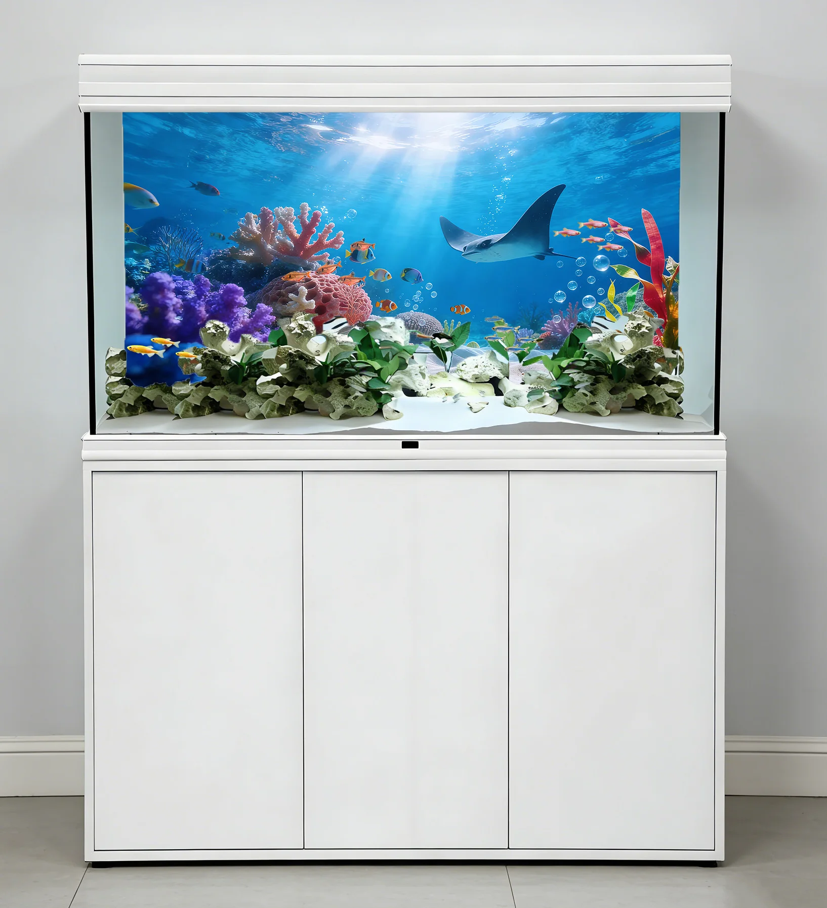 Aquarium Background Sticker, - огляд і ціна Marine Aquarium Glue