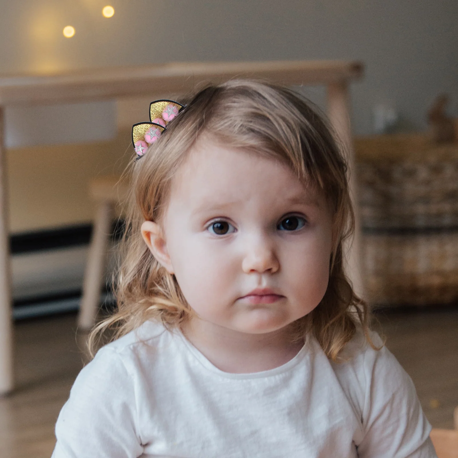 

18 шт., заколка для волос с кошачьими ушками, блестящие заколки с блестками, детские заколки для волос, аксессуары для волос для маленьких девочек, стильное украшение