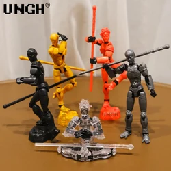 UNGH The Black Myth Sun Wukong mon Figures Model 3D Printed Diy Assembly Movable 13 Body Movable Toys Gifts for Children