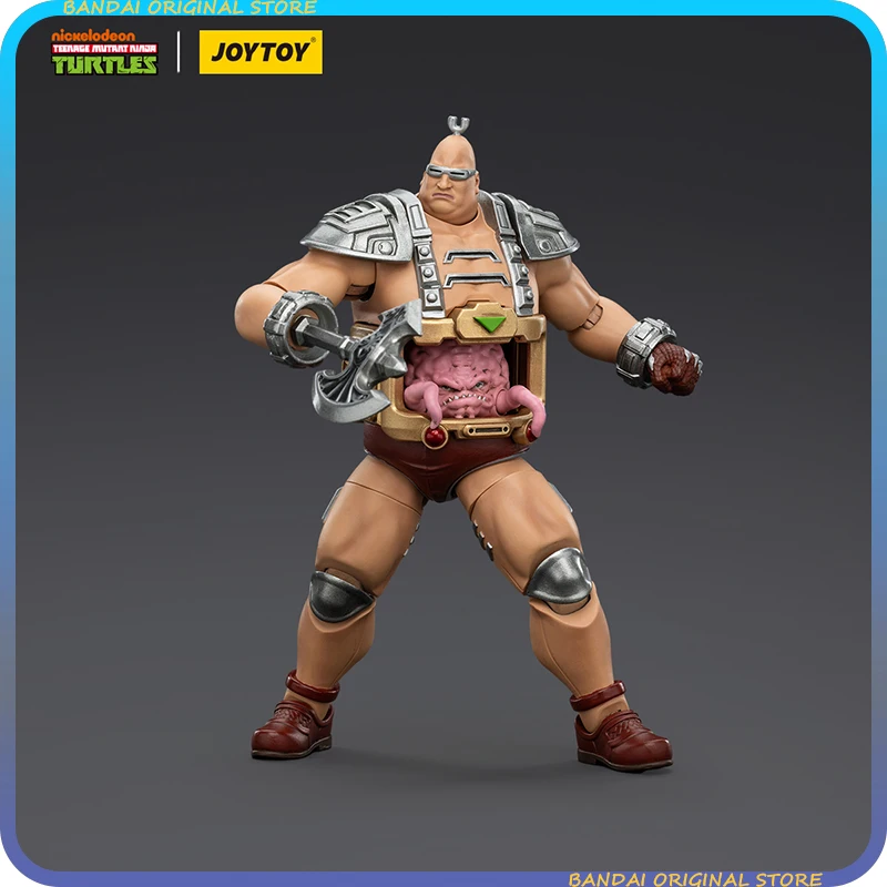 JOYTOY TMNT Action Figure Teenage Mutant Ninja Turtles Toy Krang Slash Tokka Figurine Model Anime Gifts 1/18