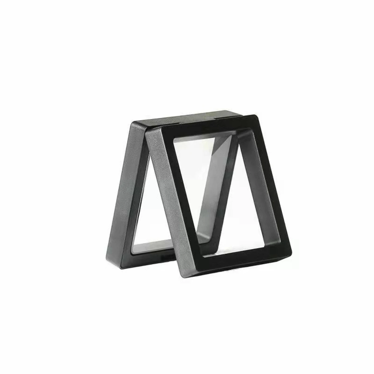 

L/M/S Simple Film Suspension Box Transparent PE Film Jewelry Box Display Case Gift Packaging Transparent PE Film Suspension Box