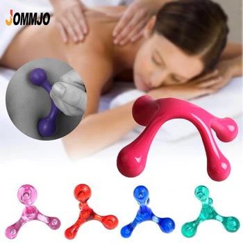 1Pcs Hand Massagegeräte Werkzeuge, Zurück Tiefe Gewebe, 4-Legged Akupressur Sanfte Selbst Massager Trigger Druck Punkt Massage Werkzeuge