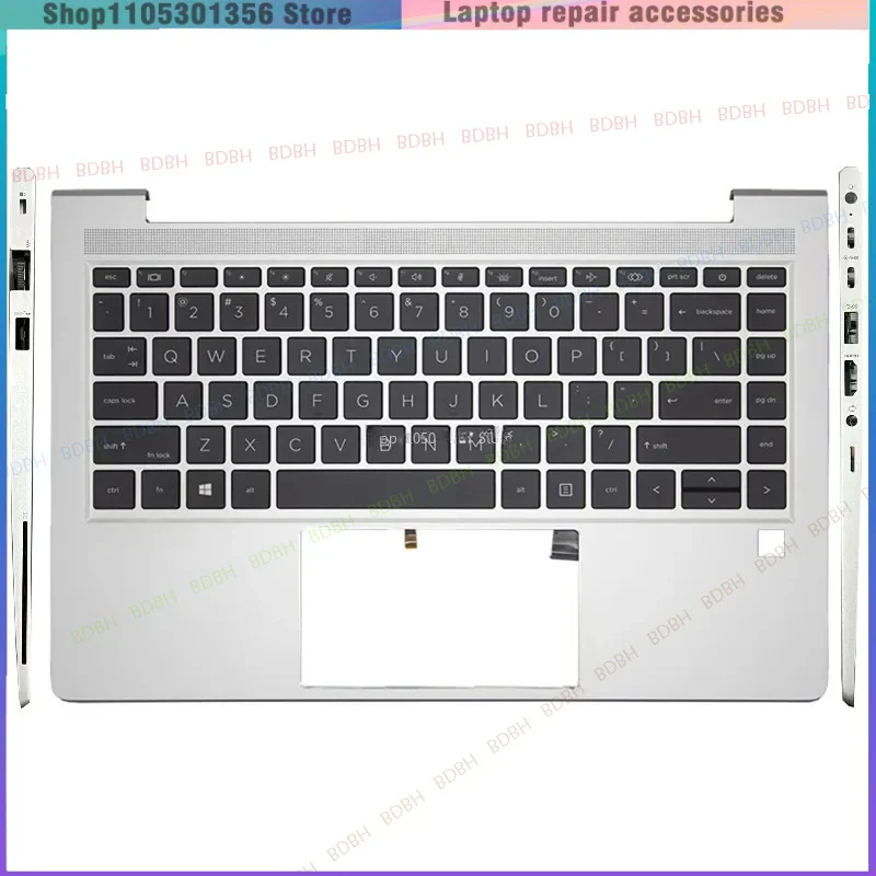 New US Keyboard Top Case For HP Elitebook 630 640 G9 650 G8 G9 G10 660 G11 Laptop Palmrest Upper Cover with Backlight Keyboard
