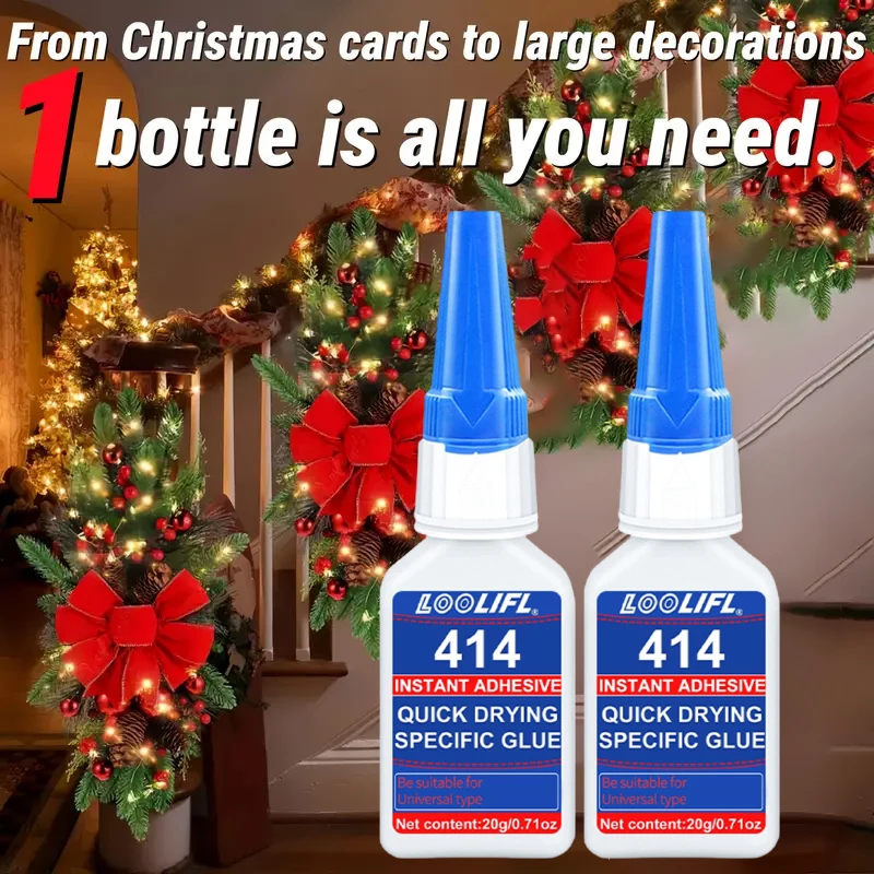 3 seconds quick drying, waterproof glue, easy to deal with all kinds of materials, suitable for industry, office, home, DIY.
