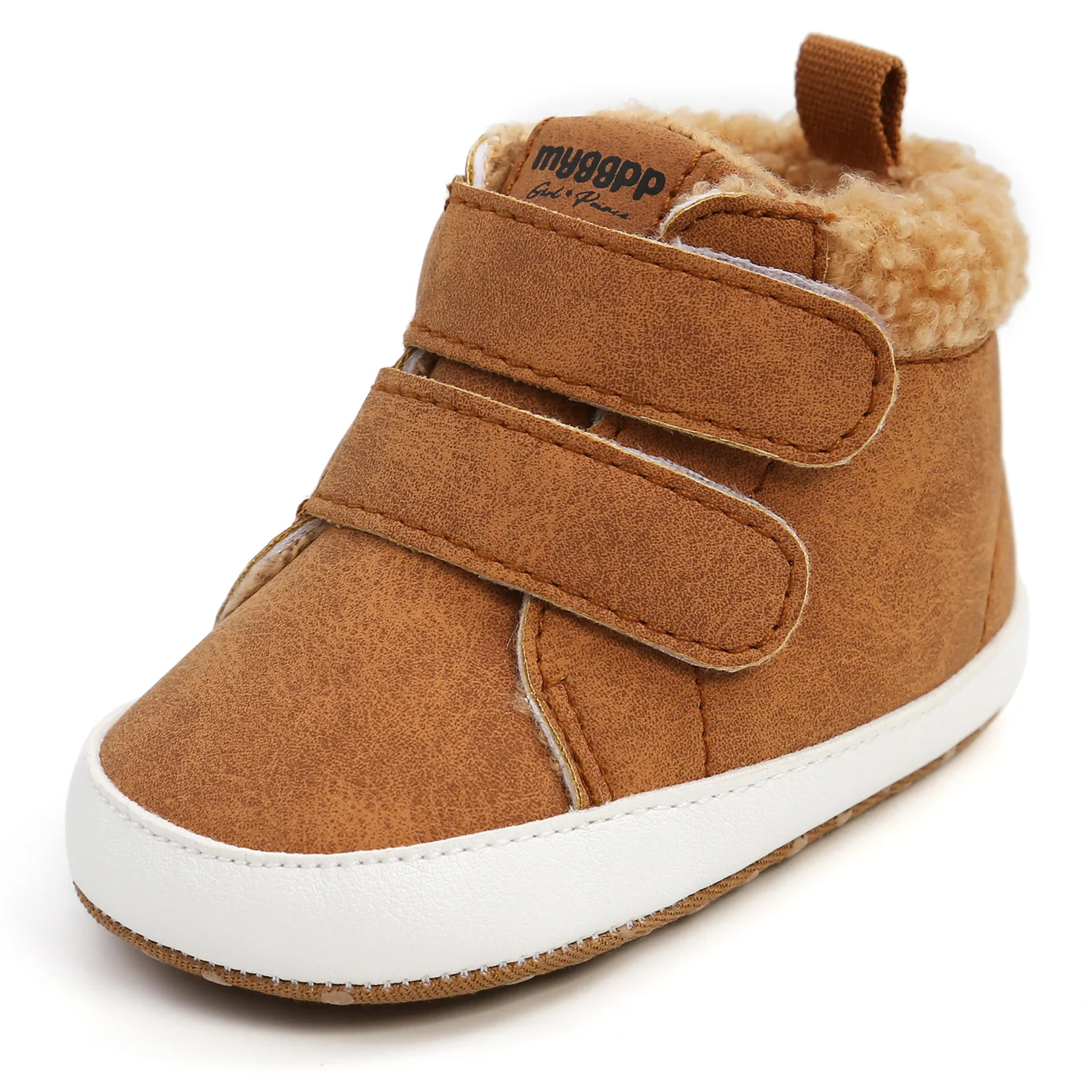 Baby Shoes Boys Girls Newborn Infant High Top Casual Comfor Cotton Sole Anti-slip Warm First Walkers Crawl Crib Moccasins Shoes