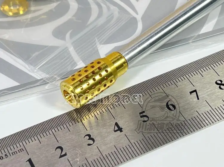 

Chuanyu CYT121 1/35 E100 Tank Destroyer Metal Retractor Barrel，for Trumpeter01596, DIY