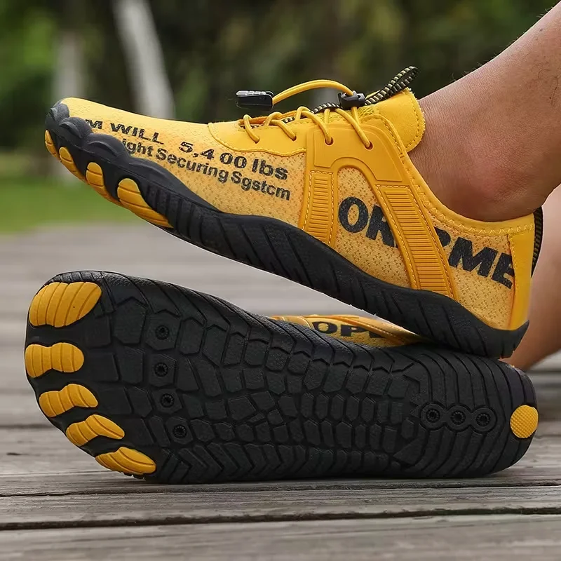 Unisex Quick Dry Water Shoes Men Women Colorful Beach Swimming Surfing Seaside Aqua Shoes Couple Barefoot Upstream Sneakers