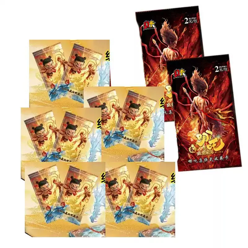 2025 New Ne Zha 2 Movie Collection card Child Board Game TCG toy LR Ao Bing 32Packs Booster Box in stock FAST SHIPPING
