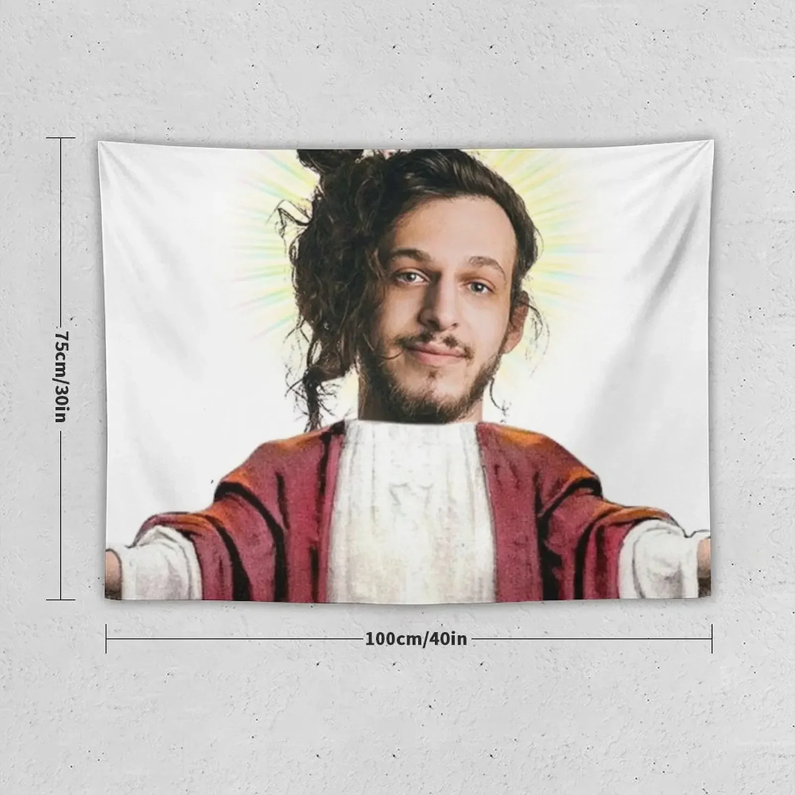 Subtronics Jesus Tapestry Wall Hanging Decor Home Supplies Things To Decorate The Room Decorative Wall Mural Tapestry