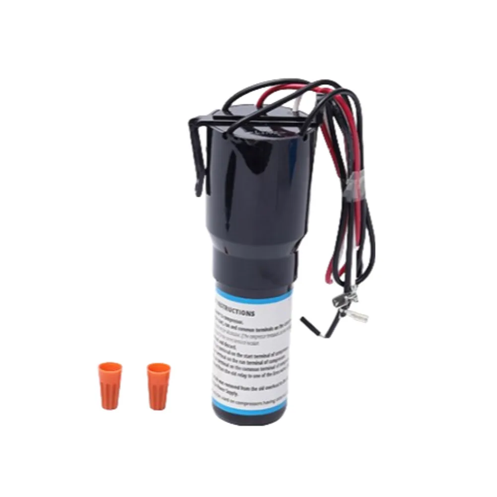 Конденсатор запуска мощности, комплект жесткого запуска для конденсатора холодильника, энергосберегающий для аксессуаров для компрессора, простая установка