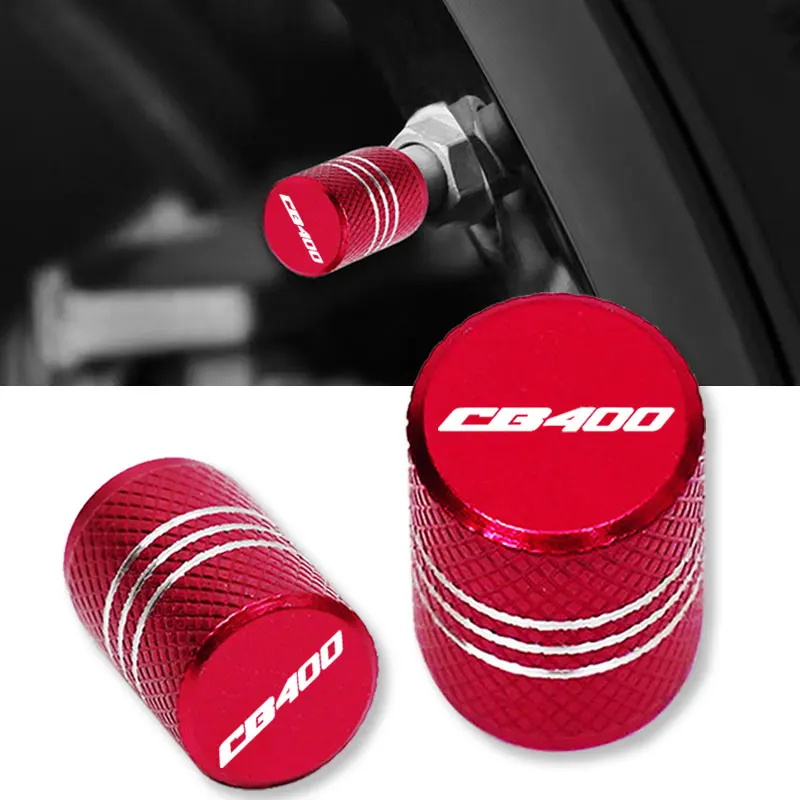 For Honda CB400SF CB 400 CB400 VTEC CB400X 1998-2022 Accessories Motorcycle CNC Aluminum Tire Valve Air Port Stem Cover Cap