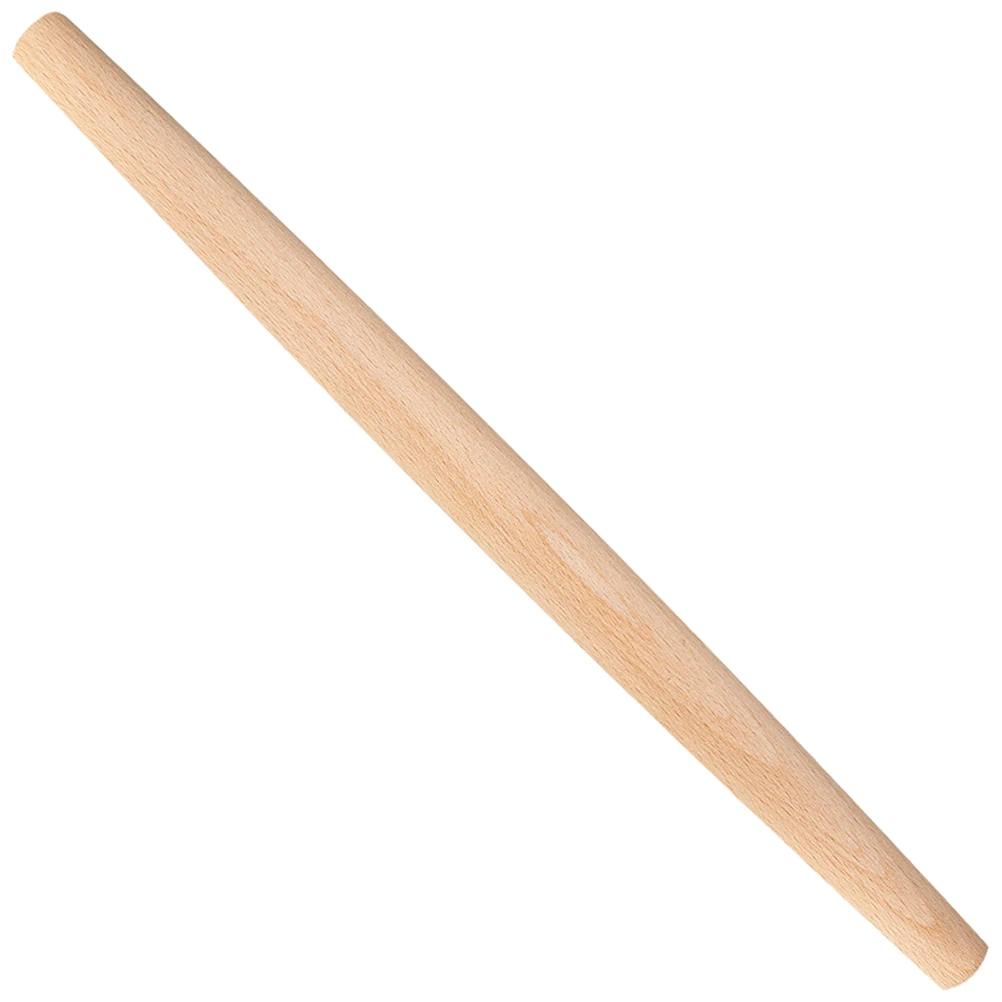 

1pc Wooden Rolling Pin Smooth Surface Easy Clean Ergonomic Handle Dough Fondant Pizza Cookie Pastry Tortilla Beech Wood