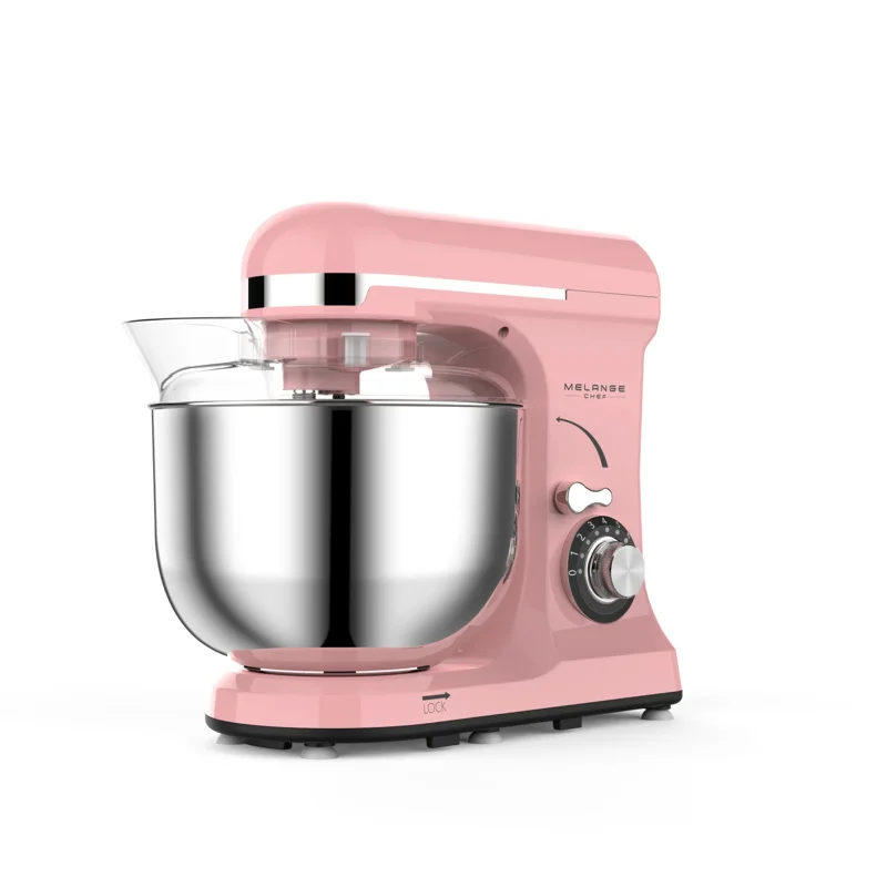 

Ready To Ship 1300W 7L Bowl With Dishwasher Safe Dough Hook, Flat Beater And Whisk Electric Flour Food Stand Mixer