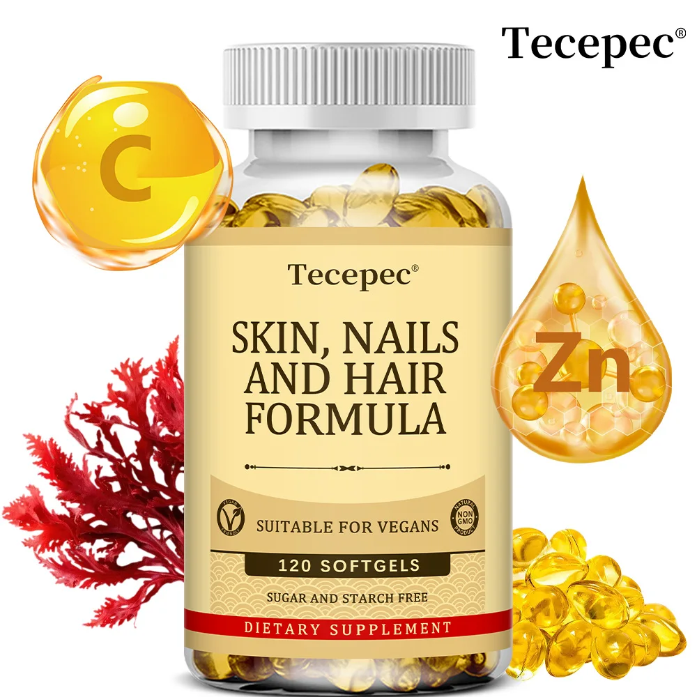 

MSM 1000mg Capsules, Plus Vitamin C, Zinc, Helps Care for Joints, Hair, Skin, and Nails Health, Metabolism and Immune Regulation