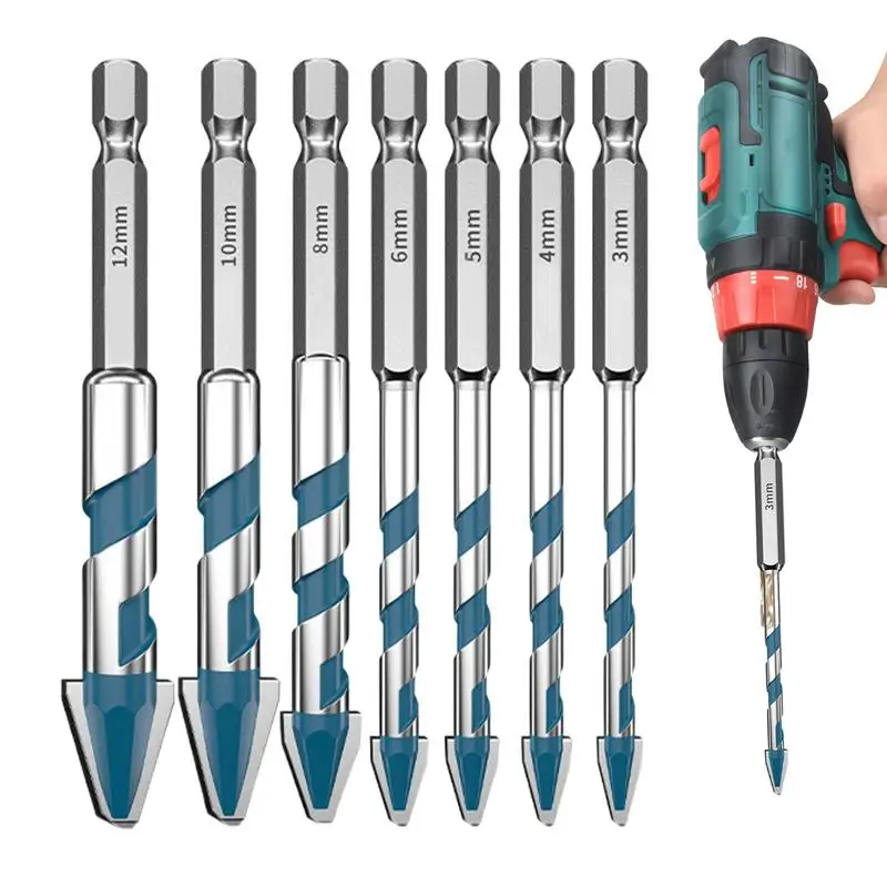 

Wood Drill Bits Bit Set For Drill Heavy Duty Precision Multi-Purpose Hole Saw Tool For Tile Installation Drywall Cabinet Making