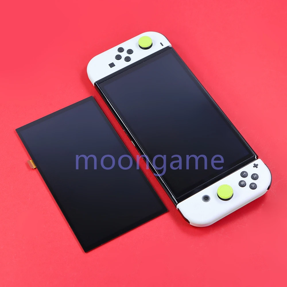 Оригинальный 1 шт. для консоли Switch OLED, ЖК-дисплей, полноэкранный дигитайзер, замена для Nintend Switch OLED
