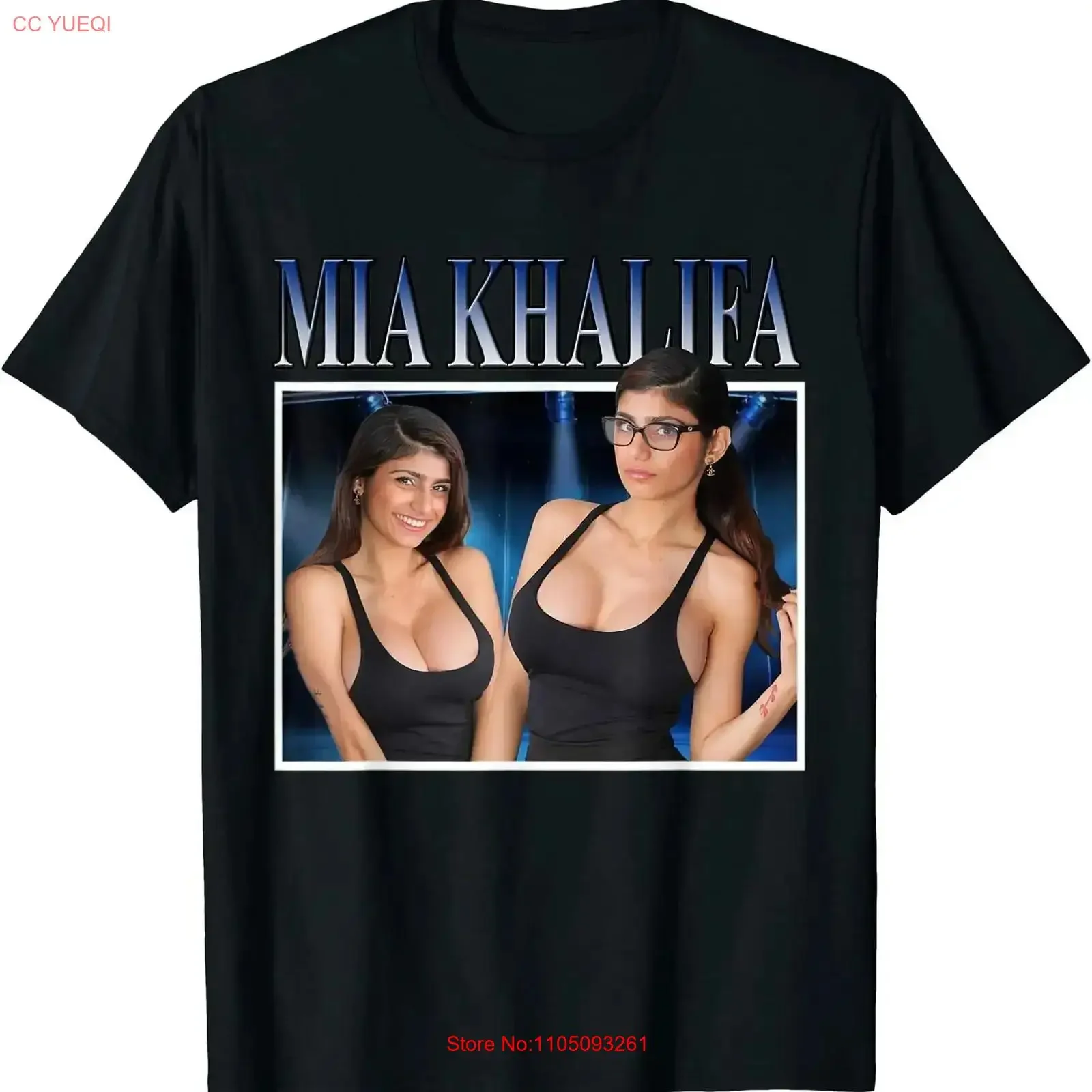 

I Love White Mia Art Khalifa Lebanese Essential Webcam Model T shirt Size M 5XL vintage Washed streetwear Stylish Slightly