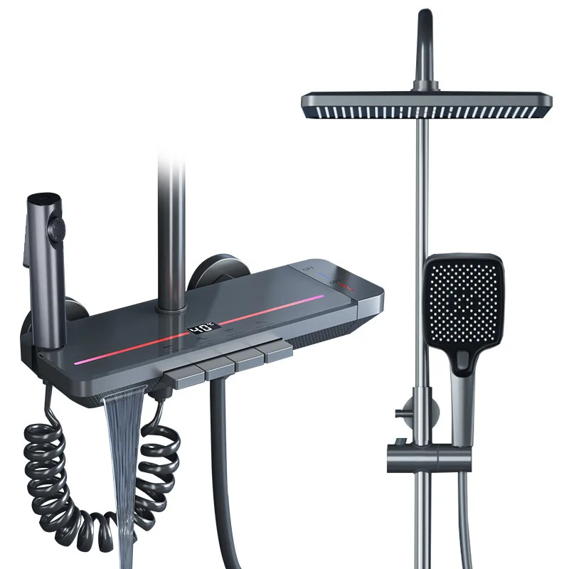 

All copper, rain shower, shower, household, piano, keys, air, supercharged, silicone